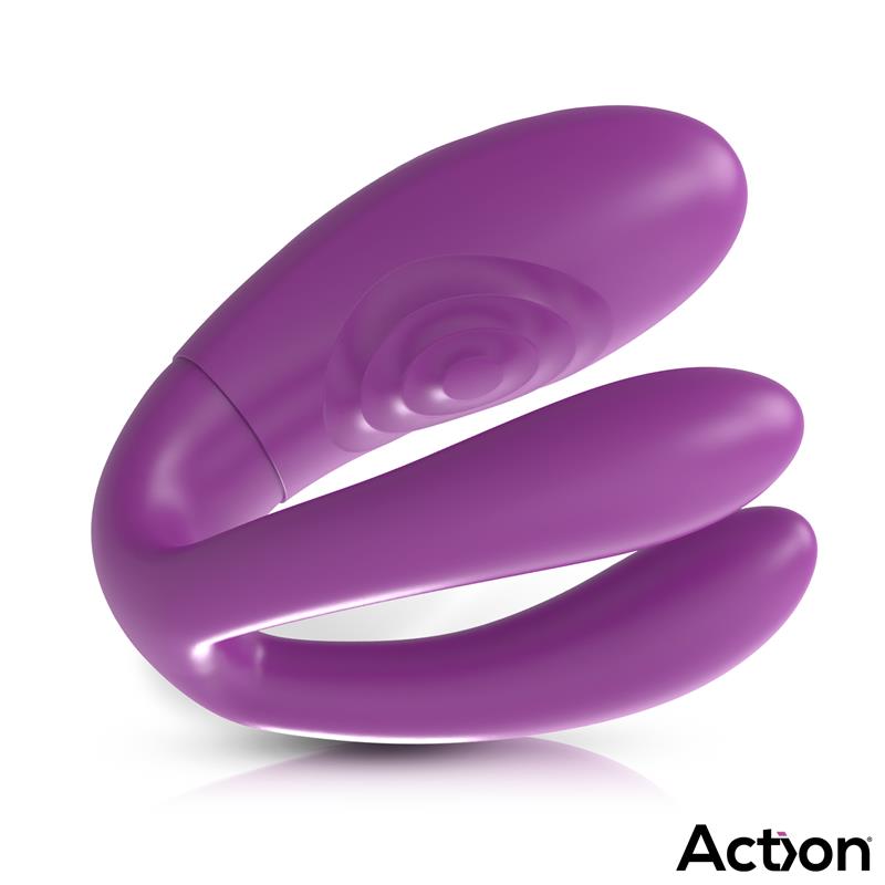 ACTION - TWINX VIBRADOR PARA PAREJAS CON TAPPING