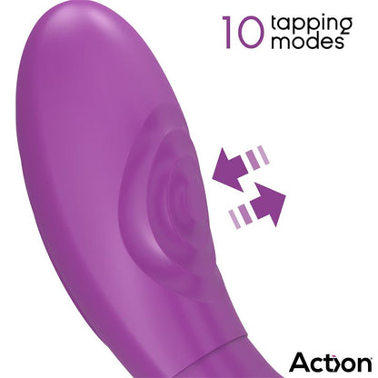 ACTION - TWINX VIBRADOR PARA PAREJAS CON TAPPING