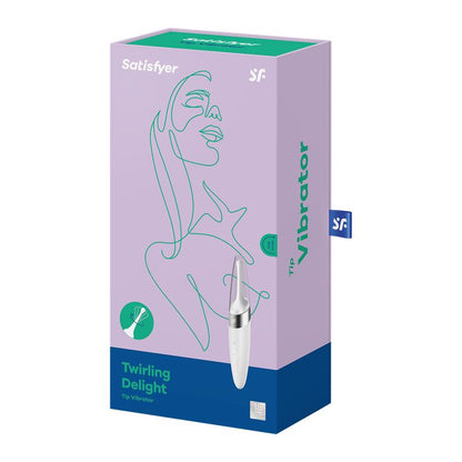 SATISFYER - TWIRLING DELIGHT ESTIMULADOR GIRATORIO BLANCO