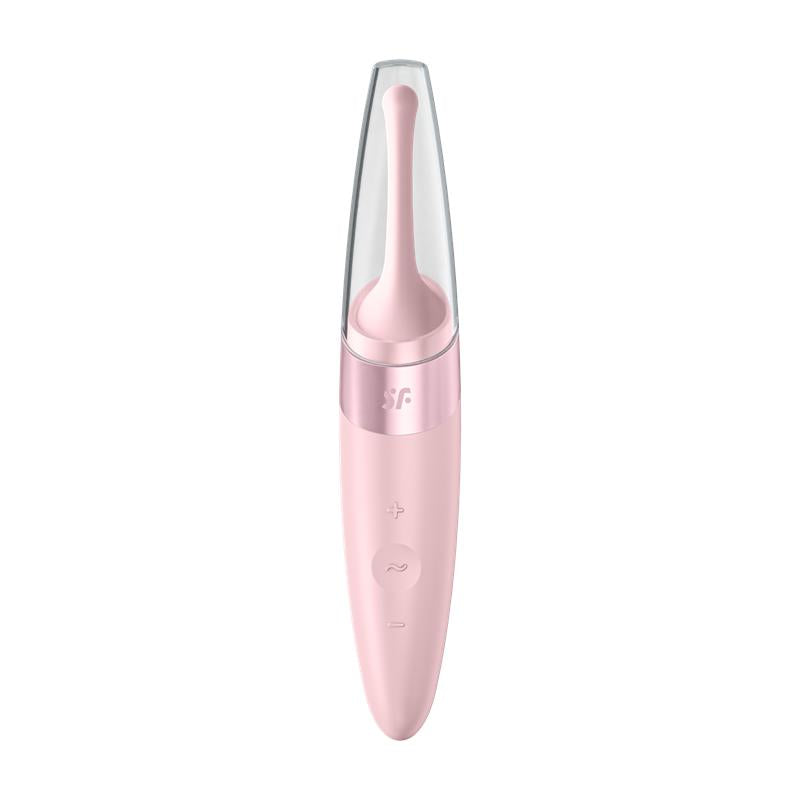 SATISFYER - TWIRLING DELIGHT ESTIMULADOR GIRATORIO ROSE