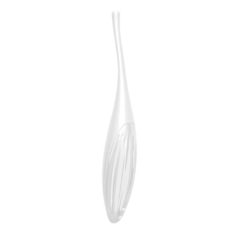 SATISFYER - TWIRLING JOY ESTIMULADOR GIRATORIO CON APP BLANCO