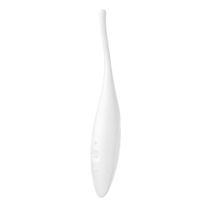 SATISFYER - TWIRLING JOY ESTIMULADOR GIRATORIO CON APP BLANCO