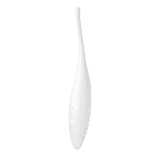 SATISFYER - TWIRLING JOY ESTIMULADOR GIRATORIO CON APP BLANCO