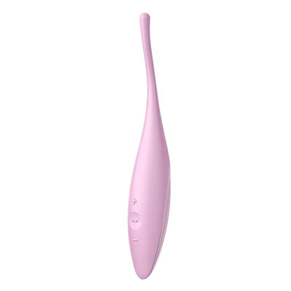SATISFYER - TWIRLING JOY ESTIMULADOR GIRATORIO CON APP ROSA