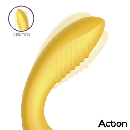 ACTION - TWO LOVERS 3 IN 1 VIBRADOR CON FINGER Y SUCCIÓN