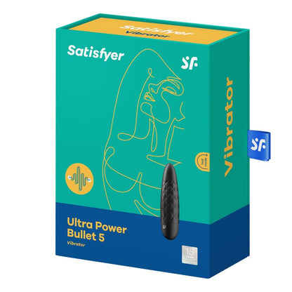 SATISFYER - ULTRA POWER BULLET 5 BALA VIBRADORA NEGRA