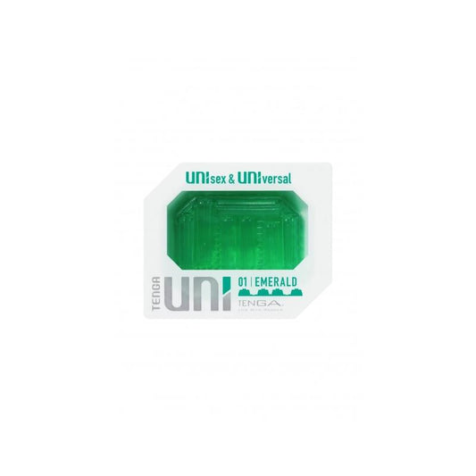 TENGA - UNI EMERALD MASTURBADOR MANUAL