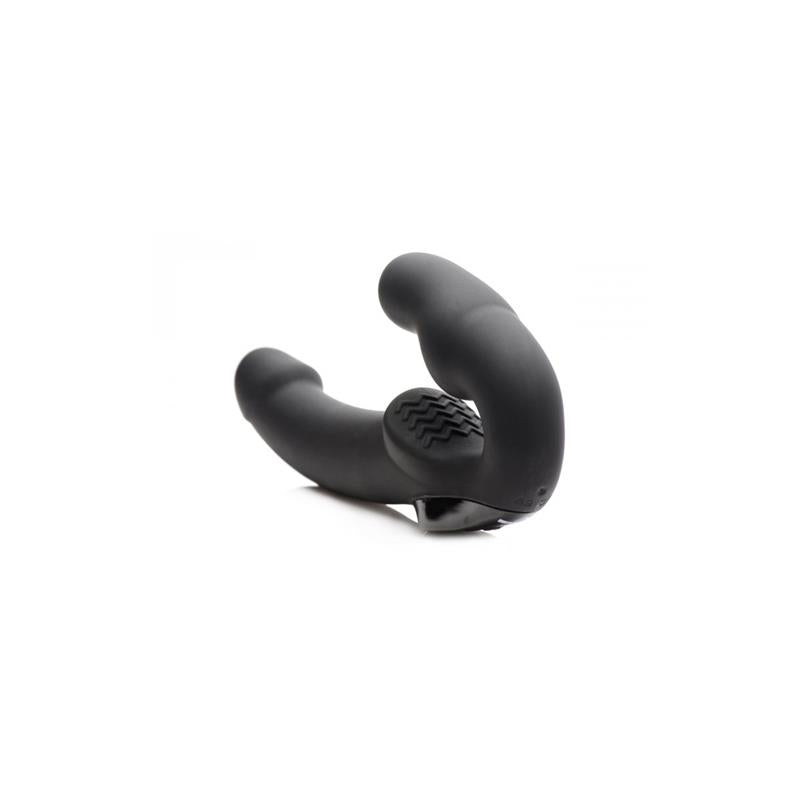 STRAP U - URGE VIBRADOR DOBLE CONTROL REMOTO NEGRO