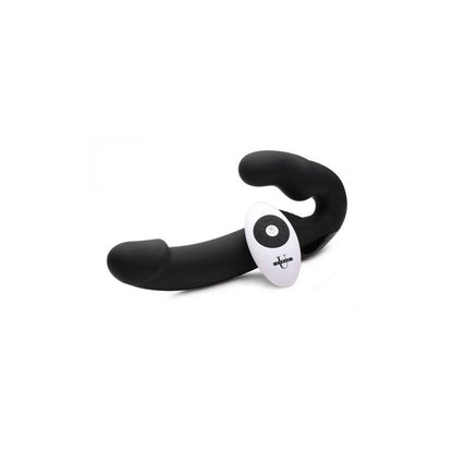 STRAP U - URGE VIBRADOR DOBLE CONTROL REMOTO NEGRO