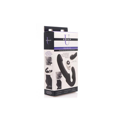 STRAP U - URGE VIBRADOR DOBLE CONTROL REMOTO NEGRO