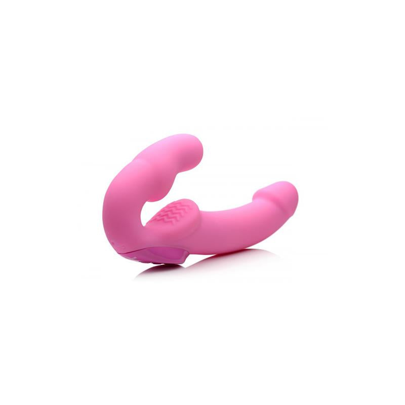 STRAP U - URGE VIBRADOR DOBLE CONTROL REMOTO ROSA