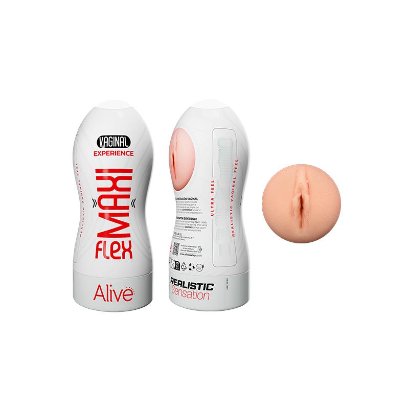 ALIVE - VAGINAL MAXI FLESH MASTURBADOR TALLA L