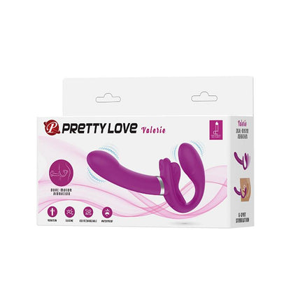PRETTYLOVE - VALERIE VIBRADOR PARA PAREJAS SIN ARNÉS USB
