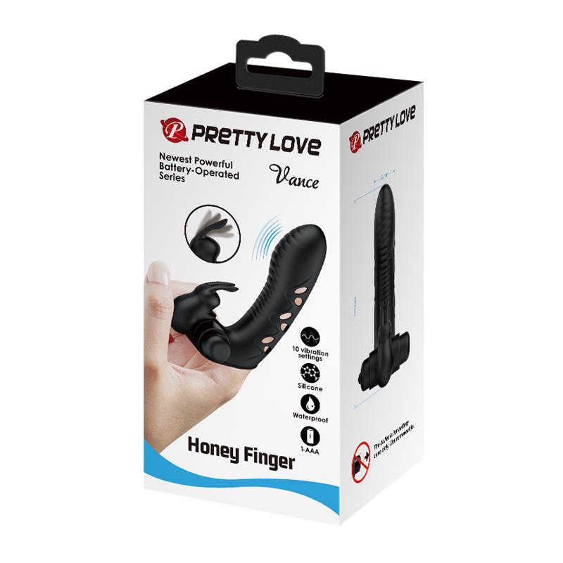 PRETTYLOVE - VANCE FUNDA PARA EL DEDO CON VIBRACIÓN