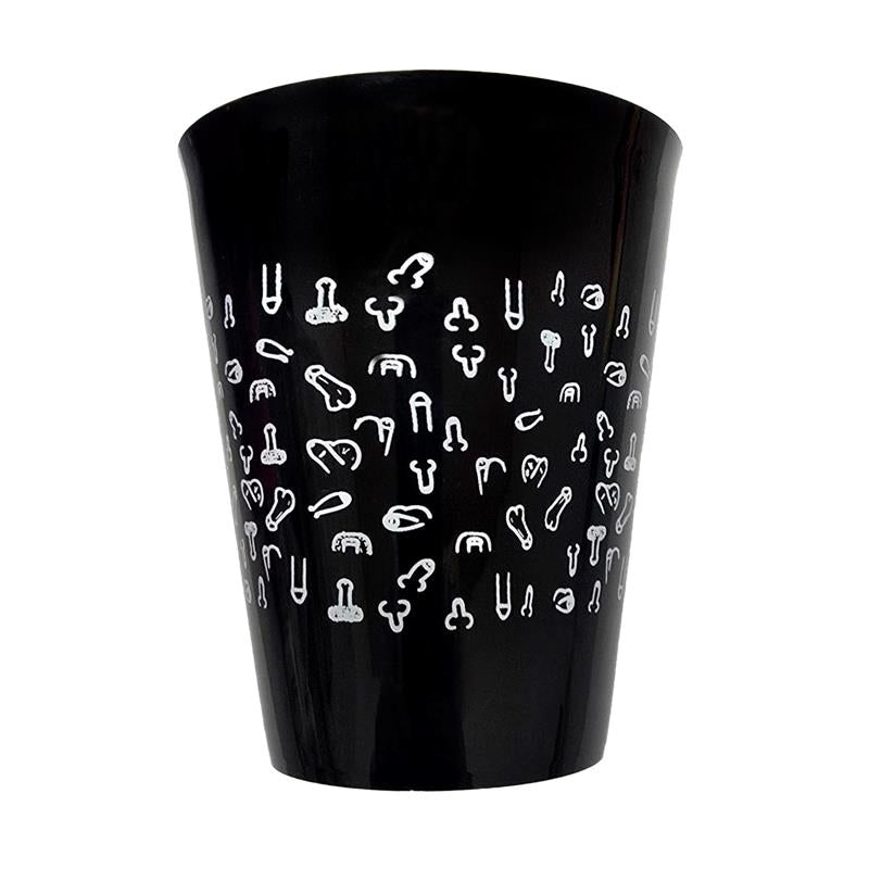 DIVERTY SEX - VASO PLÁSTICO DIBUJO PENES 500ML