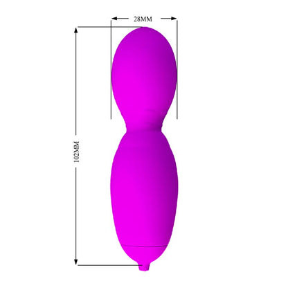 PRETTYLOVE - VEGA HUEVO VIBRADOR CON ROTACIÓN