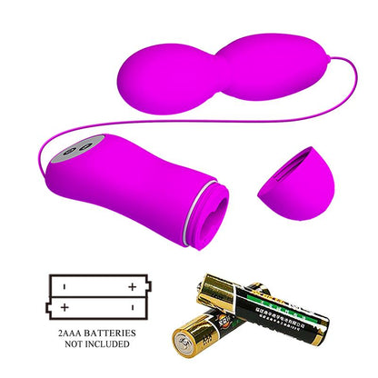 PRETTYLOVE - VEGA HUEVO VIBRADOR CON ROTACIÓN