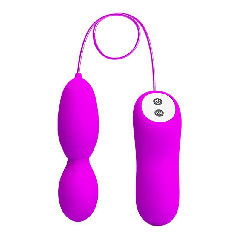 PRETTYLOVE - VEGA HUEVO VIBRADOR CON ROTACIÓN