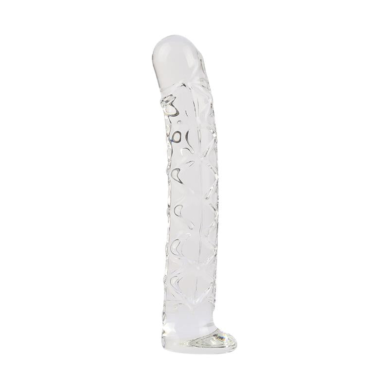 CHISA - VEINED TRAINER DILDO DE CRISTAL 6.5