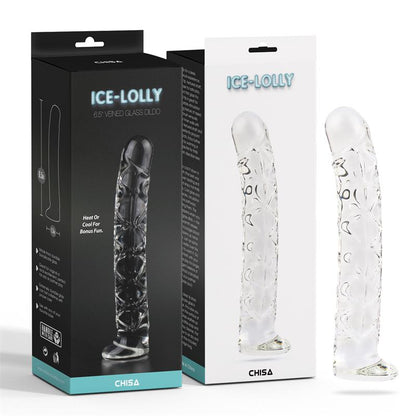 CHISA - VEINED TRAINER DILDO DE CRISTAL 6.5