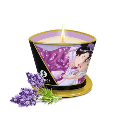 SHUNGA - VELA DE MASAJE LAVANDA 170ML