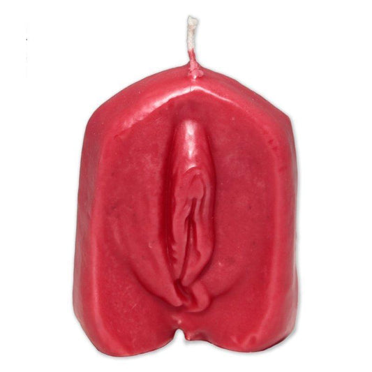 DIVERTY SEX - VELA EN FORMA DE VAGINA COLOR ROJO