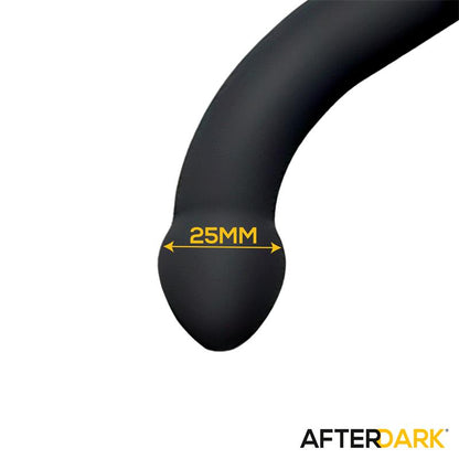 AFTERDARK - VELOR DOBLE MASAJEADOR ANAL SILICONA