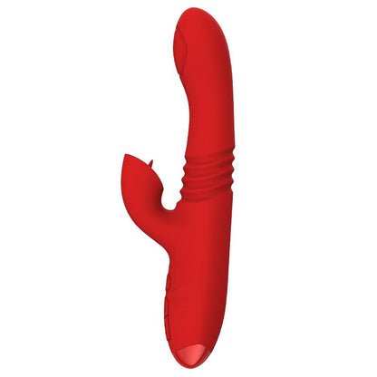 INTENSE - DUA VIBRADOR MULTIFUNCIÓN RECARGABLE UP & DOWN CON LENGUA ROJO