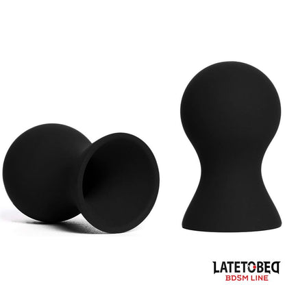 LATETOBED BDSM LINE - VENTOSAS PARA PEZONES DE SILICONA
