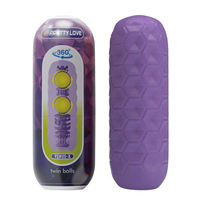 PRETTYLOVE - VENUS X MASTURBADOR MASCULINO TWIN BALLS