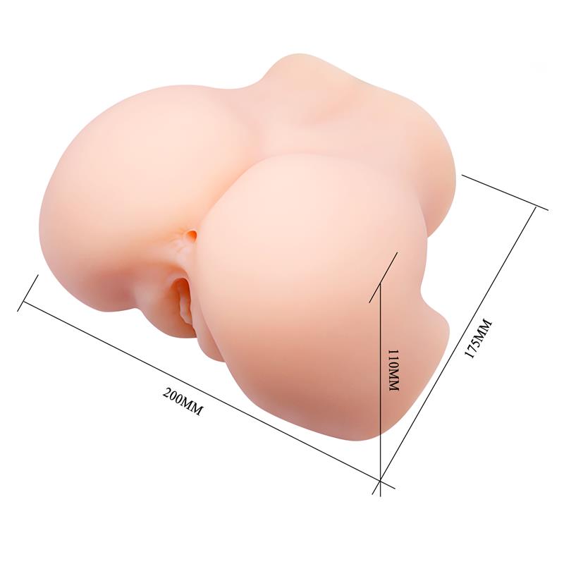 CRAZY BULL - VERONICA MASTURBADOR VAGINA Y ANO CON VIBRACIÓN