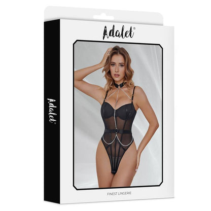 ADALET LINGERIE - VERONICA TEDYY CON CADENAS Y CHOKER