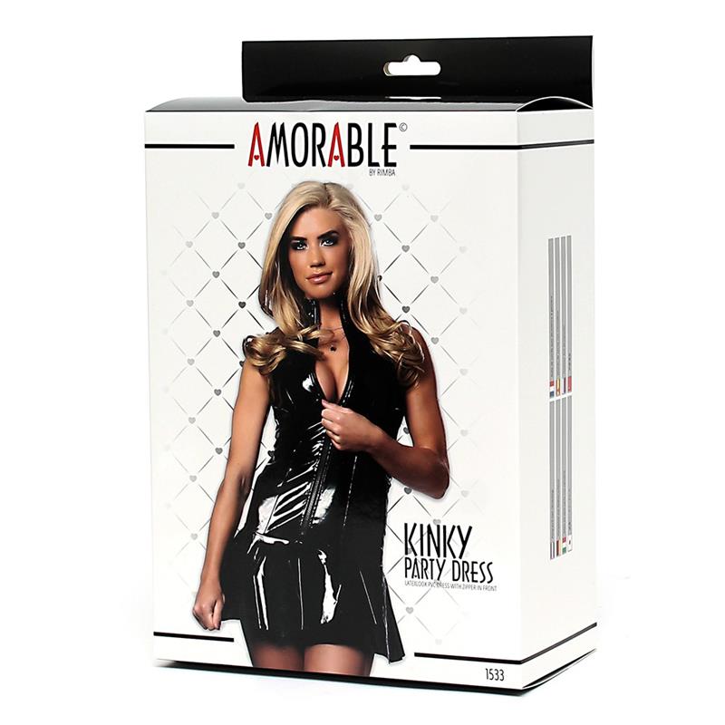 AMORABLE - VESTIDO DE LÁTEX CON CREMALLERA