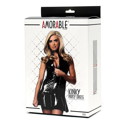 AMORABLE - VESTIDO DE LÁTEX CON CREMALLERA
