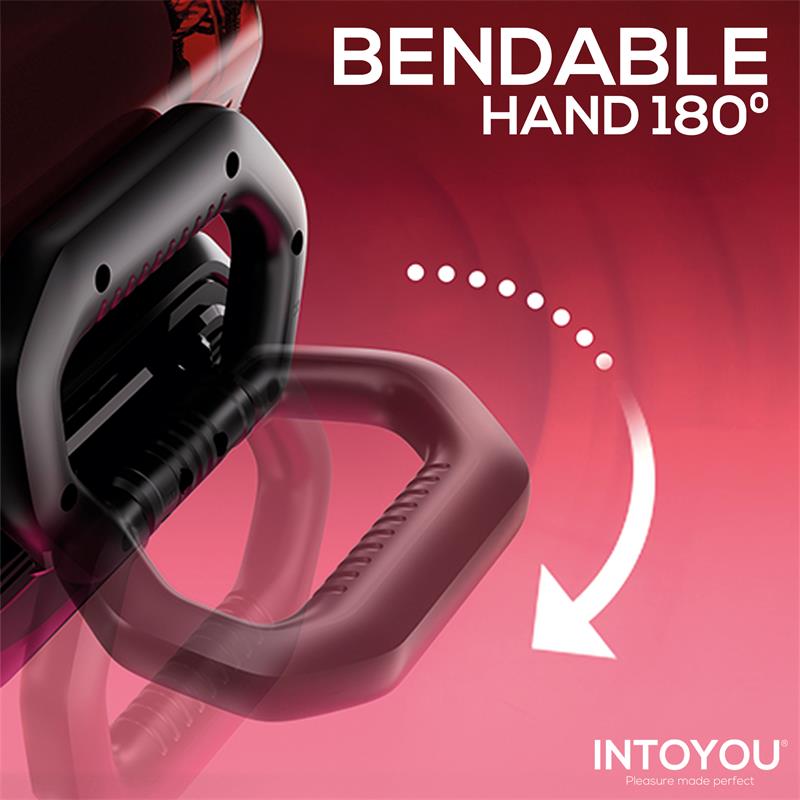 INTOYOU - VEXOR 3 IN 1 MASTURBADOR MASCULINO SUCCION, EMPUJE Y VIBRACIÓN USB-C