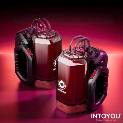 INTOYOU - VEXOR 3 IN 1 MASTURBADOR MASCULINO SUCCION, EMPUJE Y VIBRACIÓN USB-C