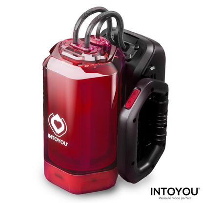 INTOYOU - VEXOR 3 IN 1 MASTURBADOR MASCULINO SUCCION, EMPUJE Y VIBRACIÓN USB-C
