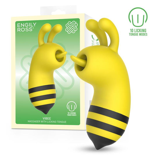 ENGILY ROSS - VIBEE MASAJEADOR CON LENGUA LICKING