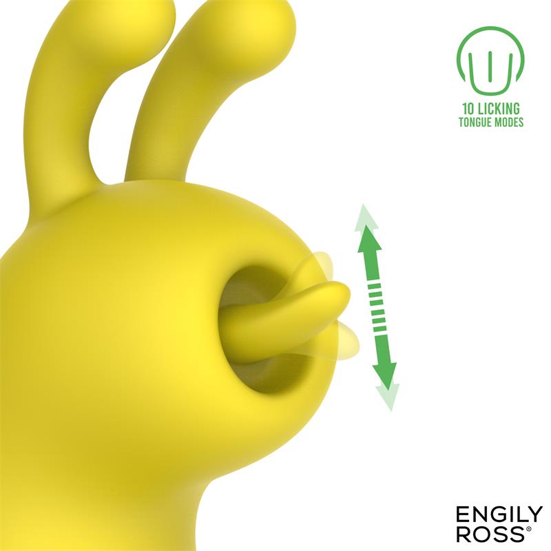 ENGILY ROSS - VIBEE MASAJEADOR CON LENGUA LICKING
