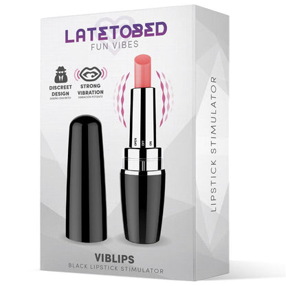 LATETOBED - VIBLIPS ESTIMULADOR PINTALABIOS NEGRO