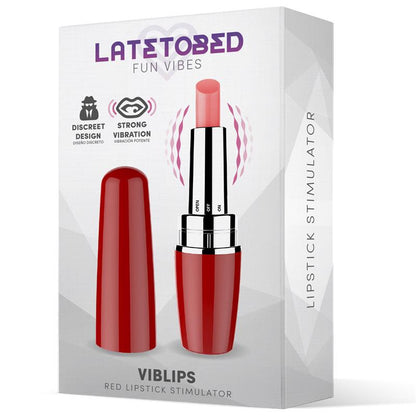 LATETOBED - VIBLIPS ESTIMULATOR PINTALABIOS ROJO
