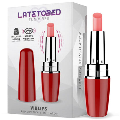 LATETOBED - VIBLIPS ESTIMULATOR PINTALABIOS ROJO