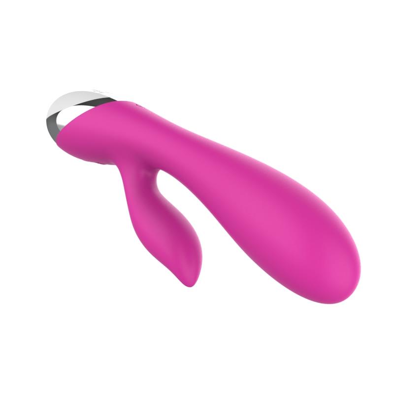 A-GUSTO - VIBRADOR 10 FUNCIONES USB ROSA