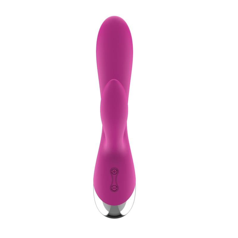 A-GUSTO - VIBRADOR 10 FUNCIONES USB ROSA