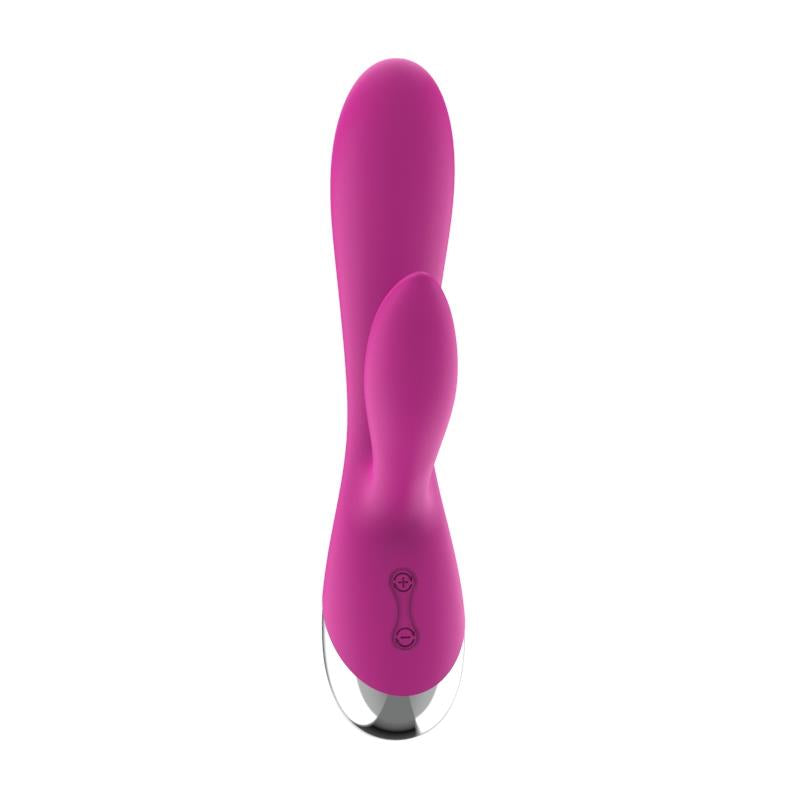 A-GUSTO - VIBRADOR 10 FUNCIONES USB ROSA