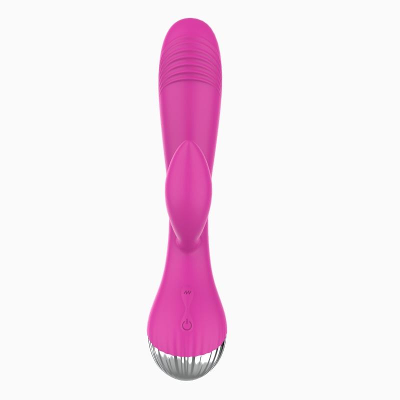 A-GUSTO - VIBRADOR 10 FUNCIONES USB ROSA