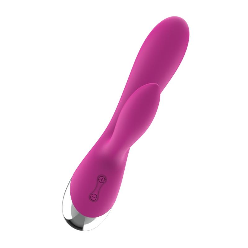 A-GUSTO - VIBRADOR 10 FUNCIONES USB ROSA