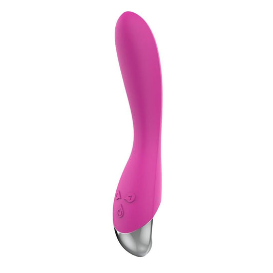 A-GUSTO - VIBRADOR 6 FUNCIONES USB ROSA