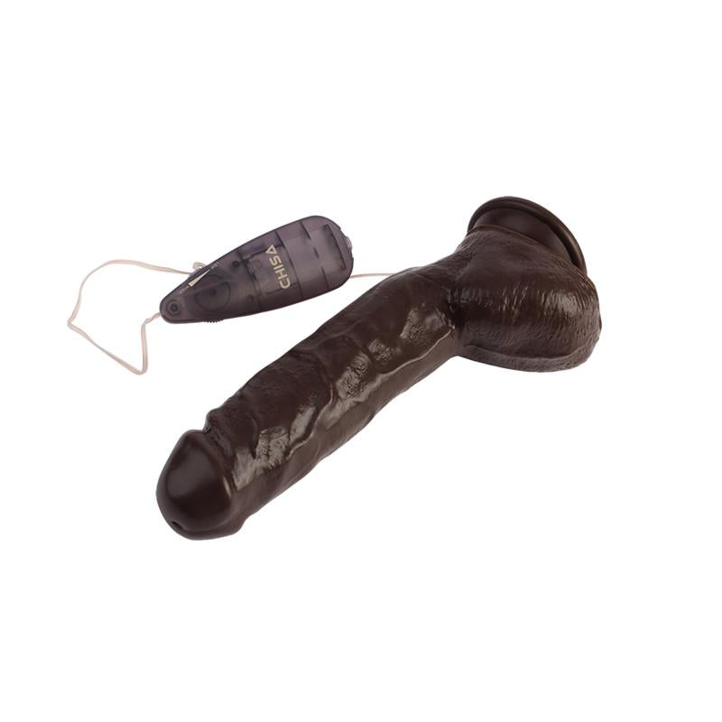 CHISA - VIBRADOR 9.9 - 23CM MARRÓN