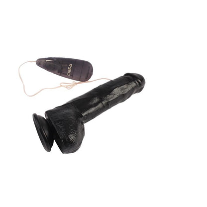 CHISA - VIBRADOR 9.9 - 23CM NEGRO